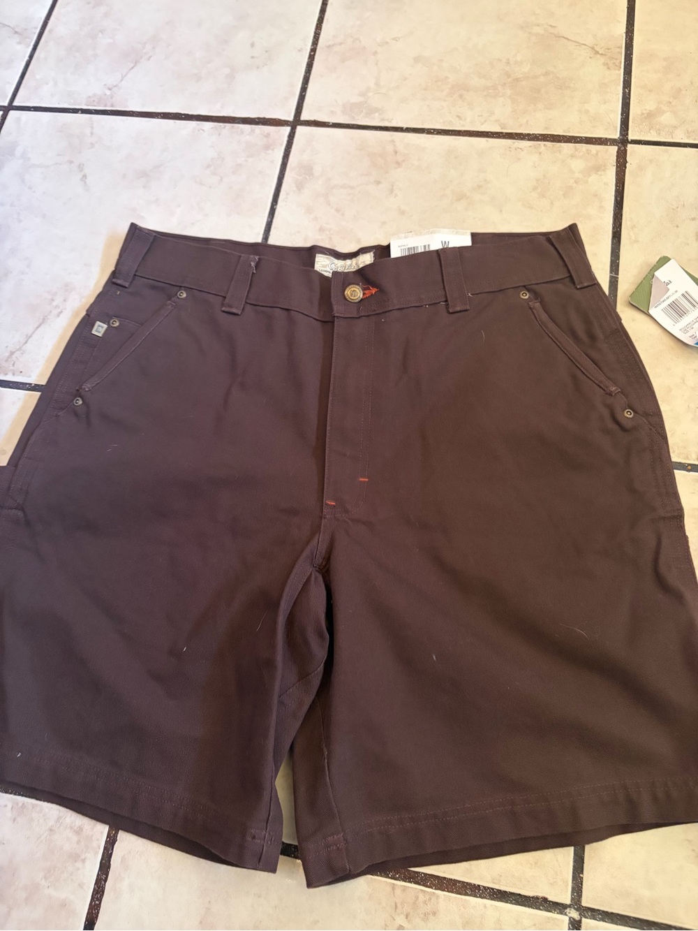 Cabela's Men's Dark Brown Utility Cargo Shorts